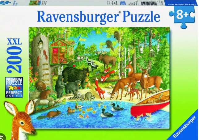 Ravensburger pusle 200 tk Loomade elu 1 Ravensburger pusle 200 tk Loomade elu