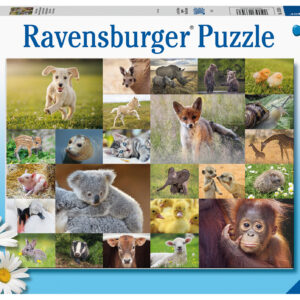 Ravensburger pusle 200 tk Loomalapsed