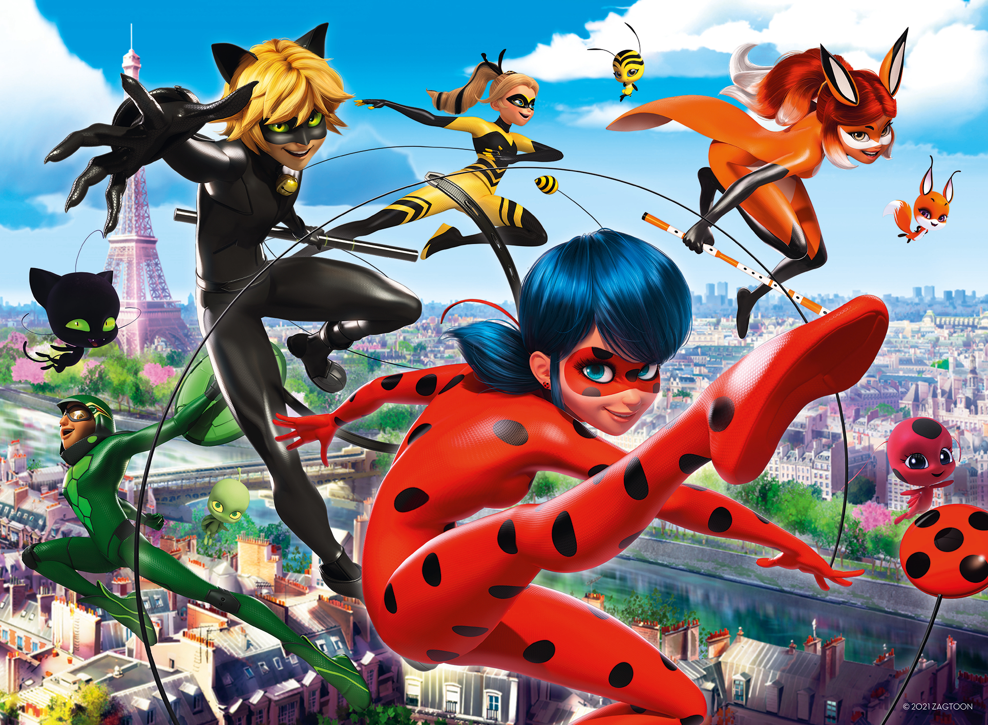 Ravensburger pusle 200 tk Miraculous 2 Ravensburger pusle 200 tk Miraculous - Image 2