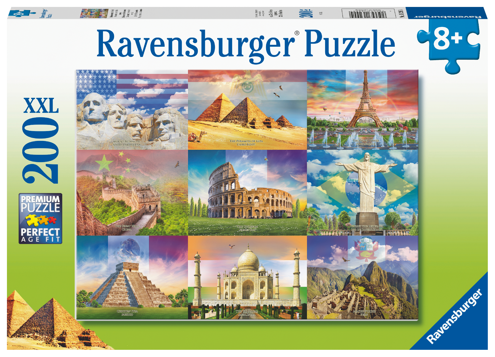 Ravensburger pusle 200 tk Monumendid 1 Ravensburger pusle 200 tk Monumendid