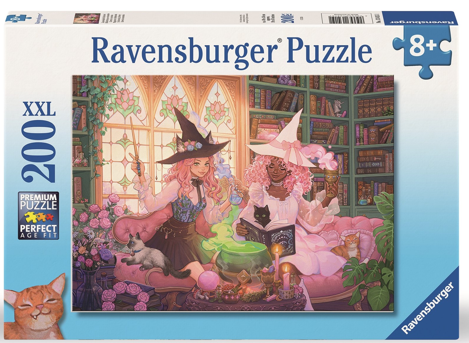 Ravensburger pusle 200 tk Nõiutud raamatukogu 1 Ravensburger pusle 200 tk Nõiutud raamatukogu