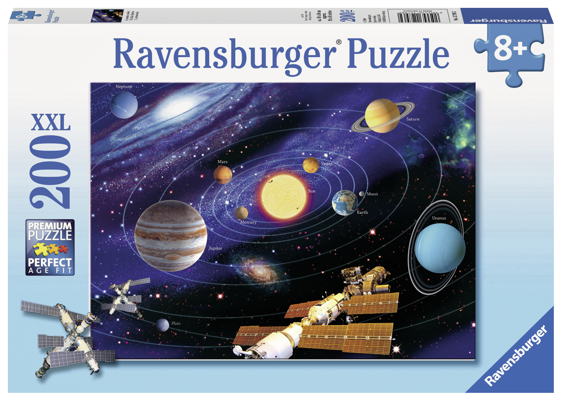 Ravensburger pusle 200 tk Päikesesüsteem 1 Ravensburger pusle 200 tk Päikesesüsteem