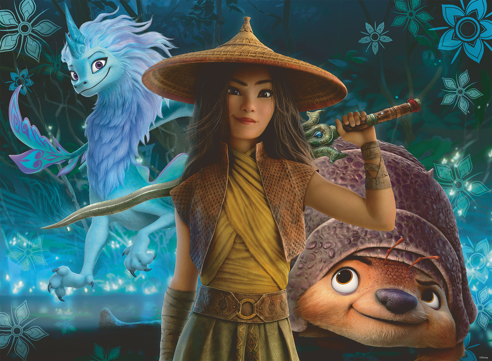 Ravensburger pusle 200 tk Raya ja viimane draakon 2 Ravensburger pusle 200 tk Raya ja viimane draakon - Image 2