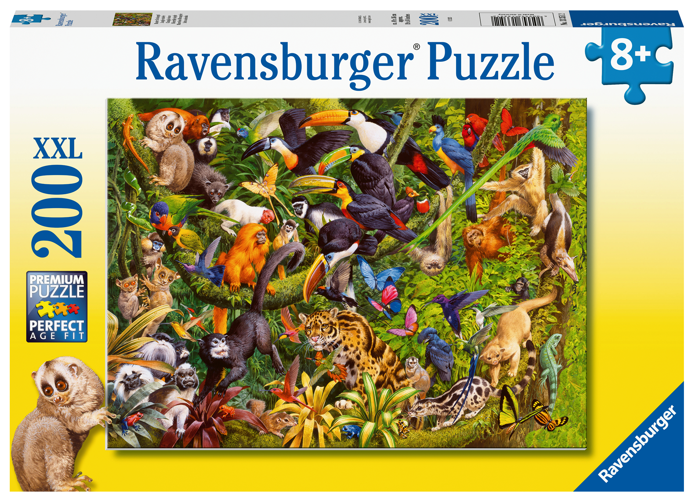 Ravensburger pusle 200 tk Troopiline vihmamets 1 Ravensburger pusle 200 tk Troopiline vihmamets