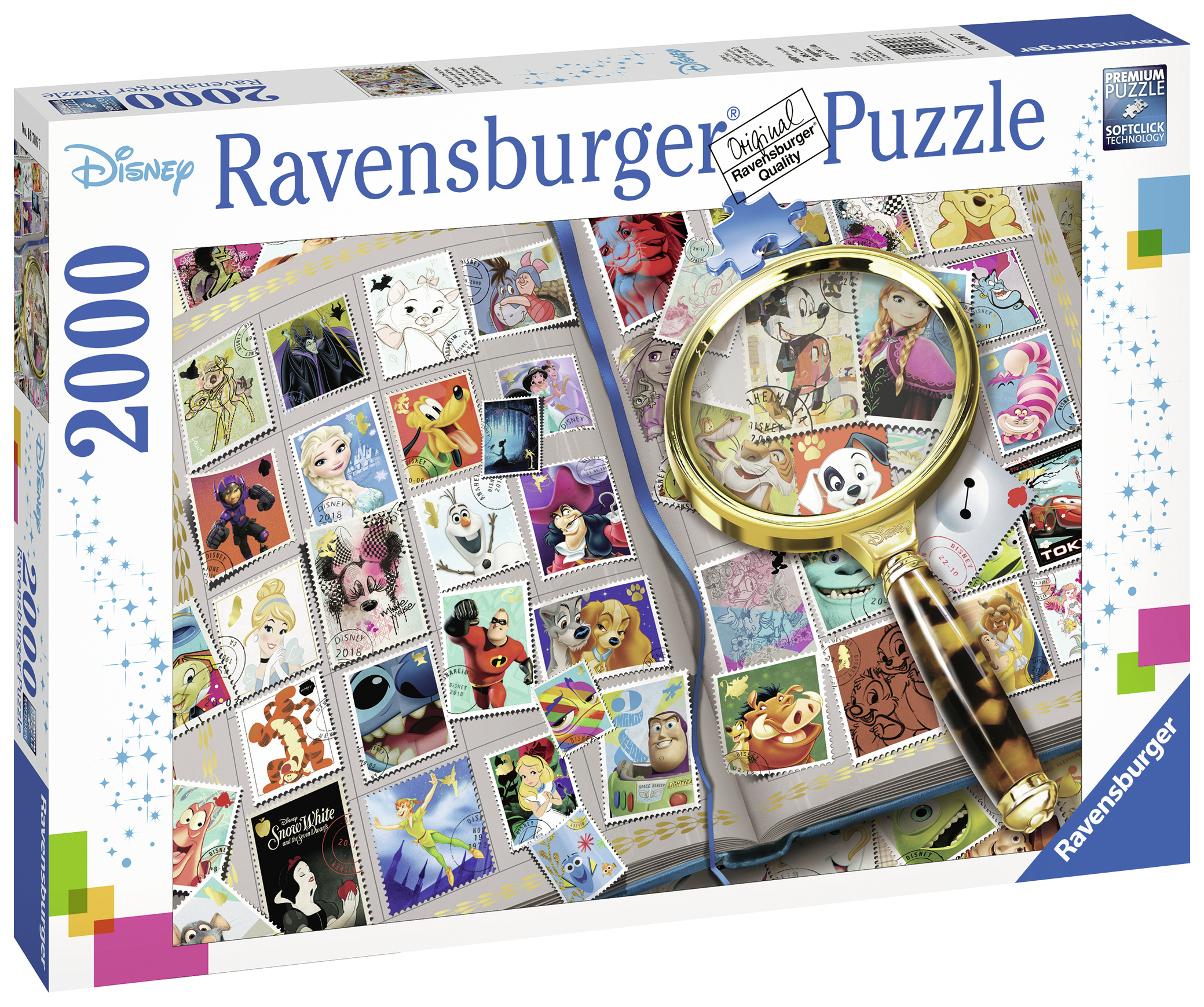 Ravensburger pusle 2000 tk Disney 1 Ravensburger pusle 2000 tk Disney