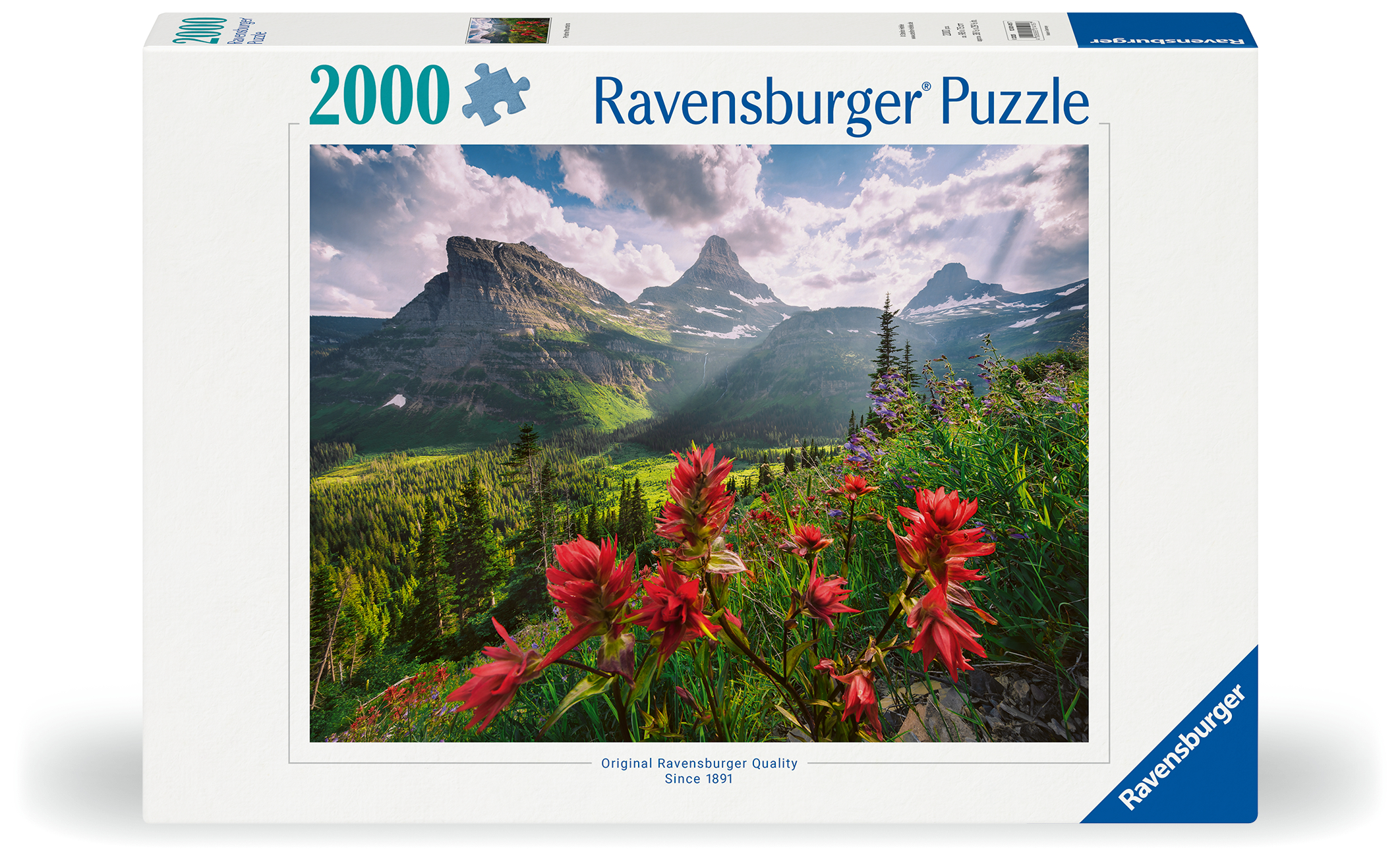 Ravensburger pusle 2000 tk Iidsed mäed 1 Ravensburger pusle 2000 tk Iidsed mäed