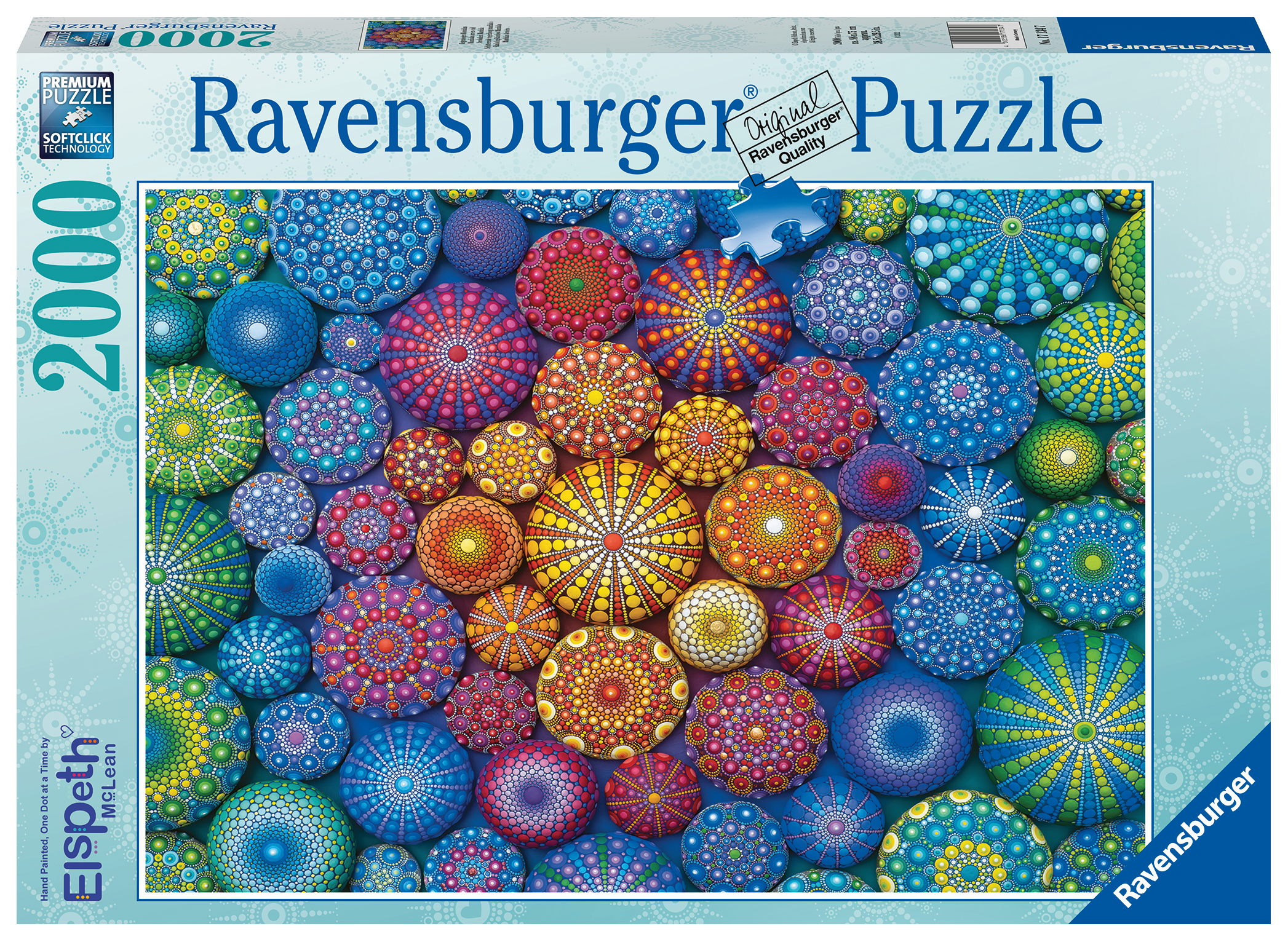 Ravensburger pusle 2000 tk Mandala 1 Ravensburger pusle 2000 tk Mandala
