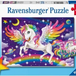 Ravensburger pusle 2x24 Ükssarvik ja Pegasus