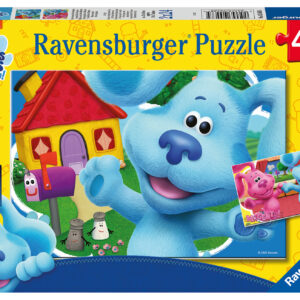 Mänguasjade esileht 46 Ravensburger pusle 2x24 tk Blue vihjed ja sina