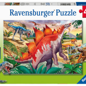 Ravensburger pusle 2x24 tk Dinosaurused ja eelajaloo imetajad