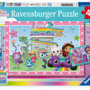 Ravensburger pusle 2x24 tk: Gabby nukumaja