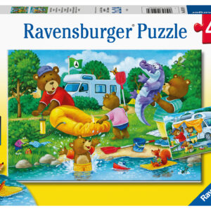 Ravensburger pusle 2x24 tk Karude puhkus