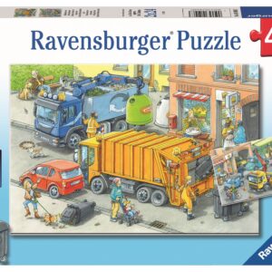 Ravensburger pusle 2x24 tk Prügisorteerimine