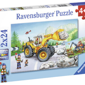 Ravensburger pusle 2x24 tk Traktorid