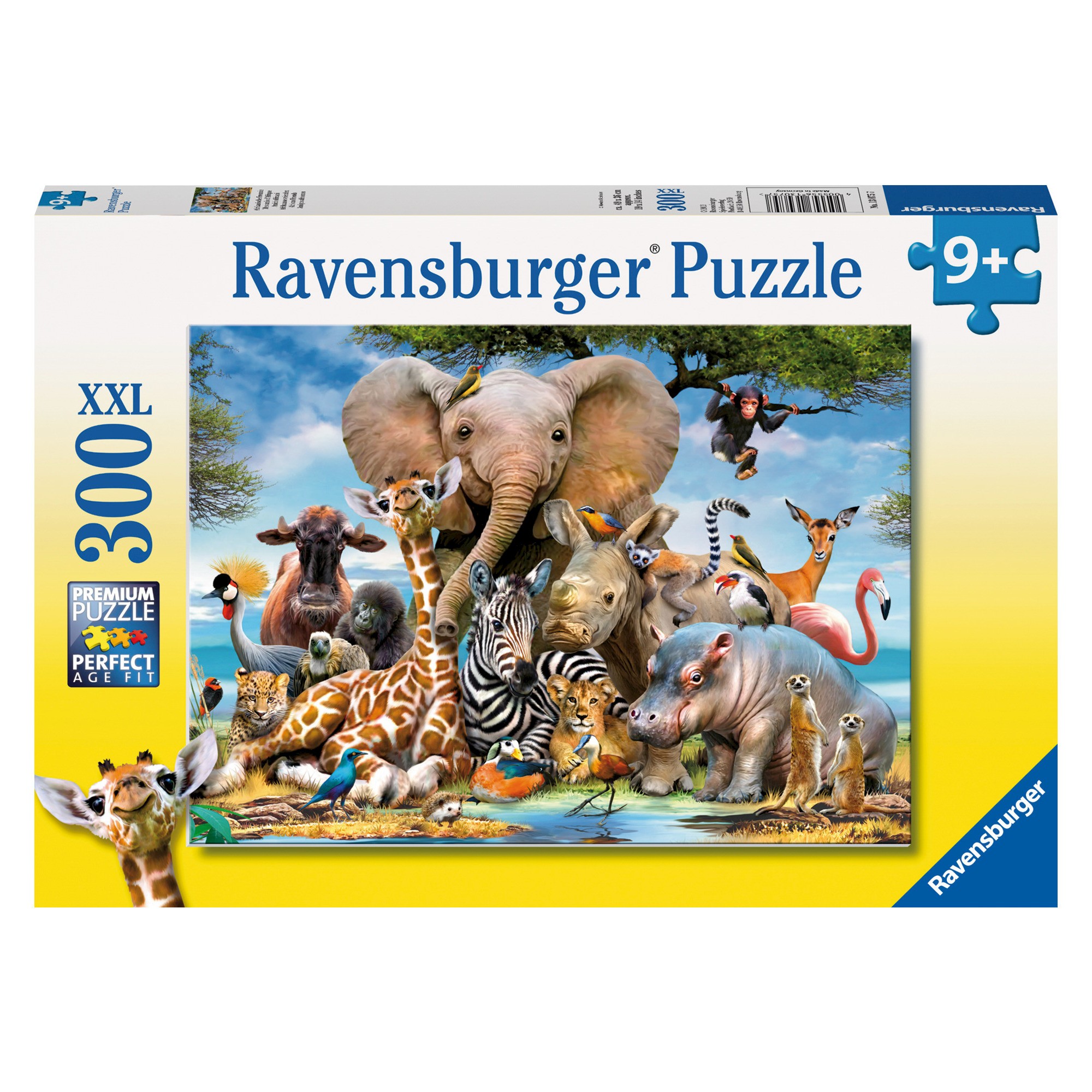 Ravensburger pusle 300 tk Aafrika sõbrad 1 Ravensburger pusle 300 tk Aafrika sõbrad