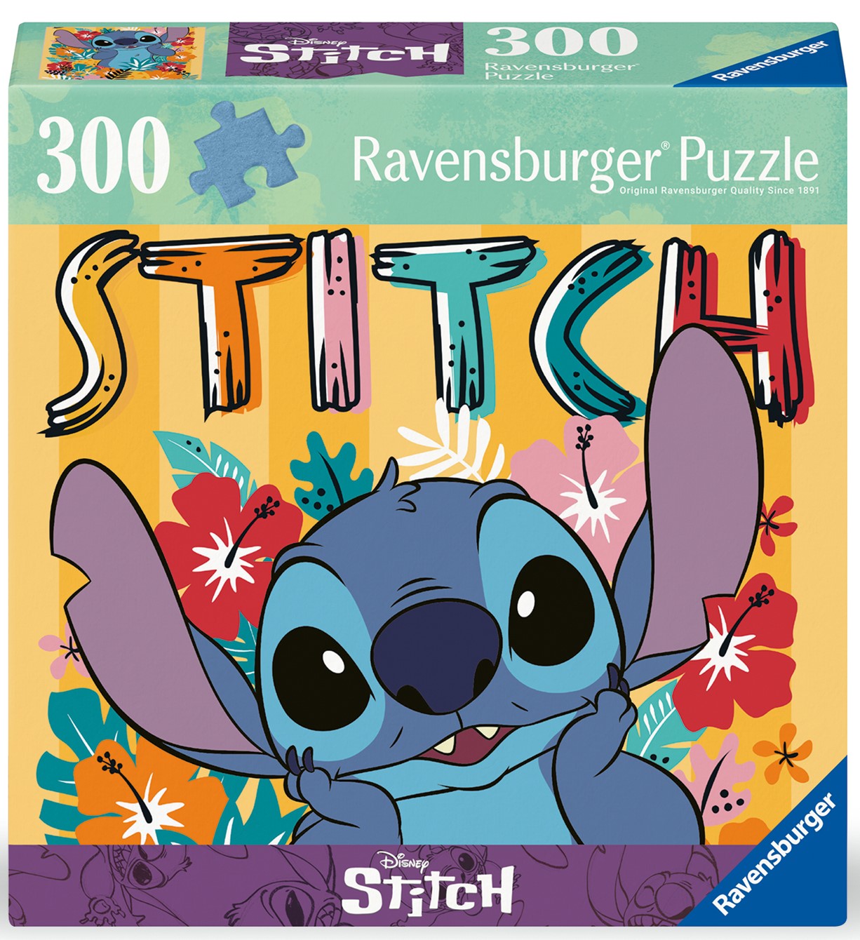 Ravensburger pusle 300 tk Armas Stitch 1 Ravensburger pusle 300 tk Armas Stitch