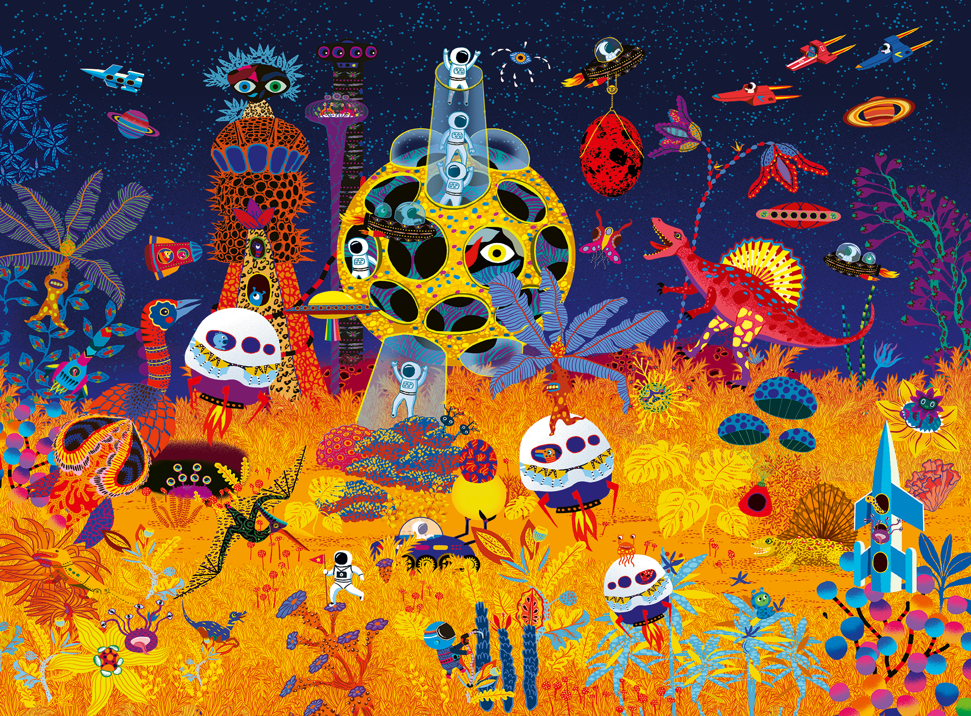 Ravensburger pusle 300 tk: Fantaasia planeet 2 Ravensburger pusle 300 tk: Fantaasia planeet - Image 2