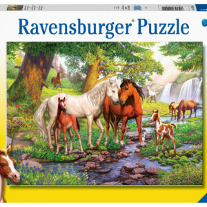 Ravensburger pusle 300 tk Hobused