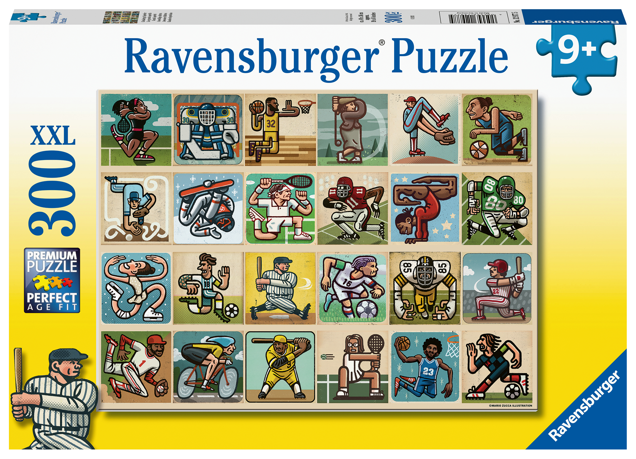 Ravensburger pusle 300 tk Sportlased 1 Ravensburger pusle 300 tk Sportlased