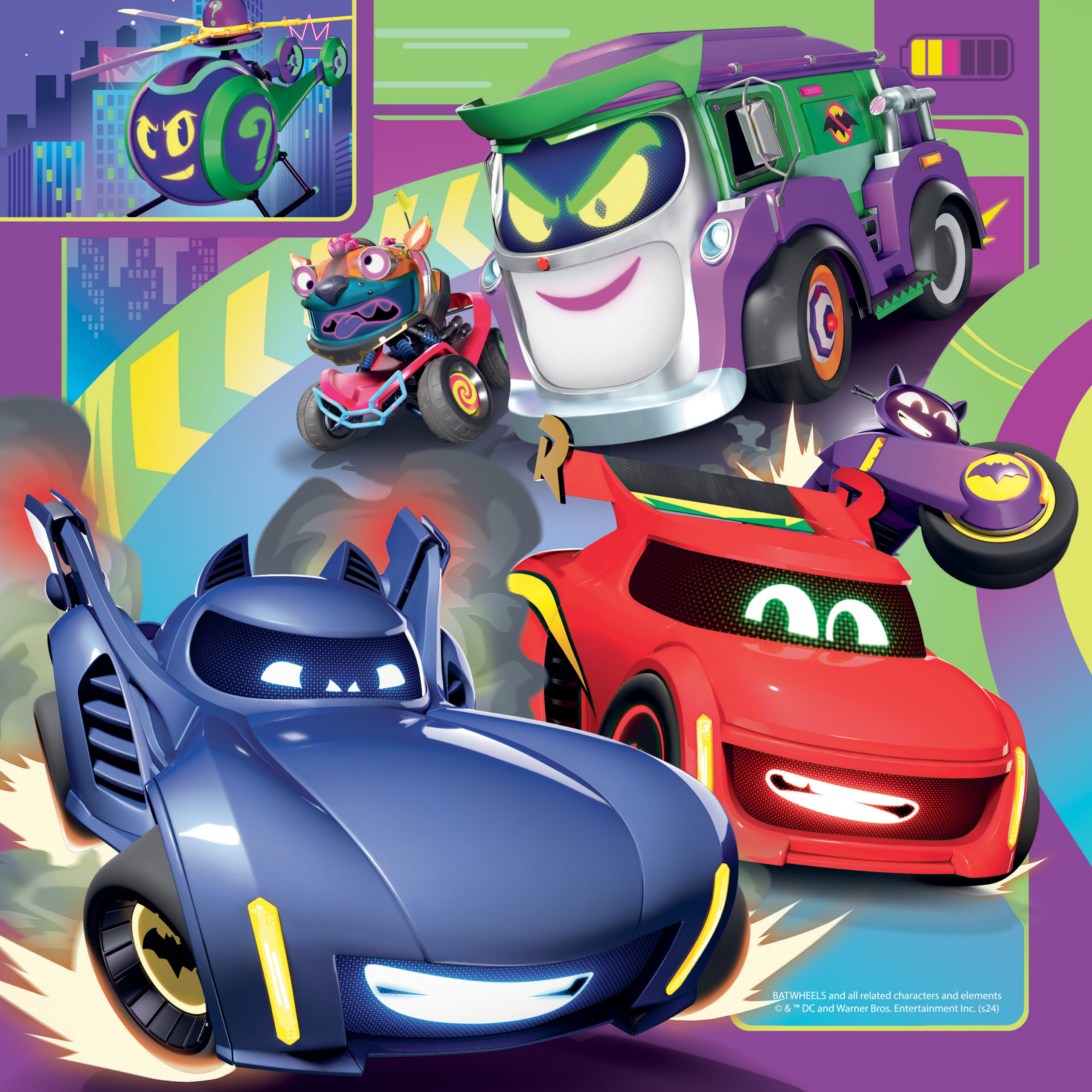 Ravensburger pusle 3x49 tk Batwheels tegelased 3 Ravensburger pusle 3x49 tk Batwheels tegelased - Image 3