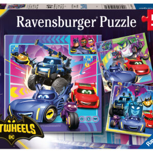 Ravensburger pusle 3x49 tk Batwheels tegelased