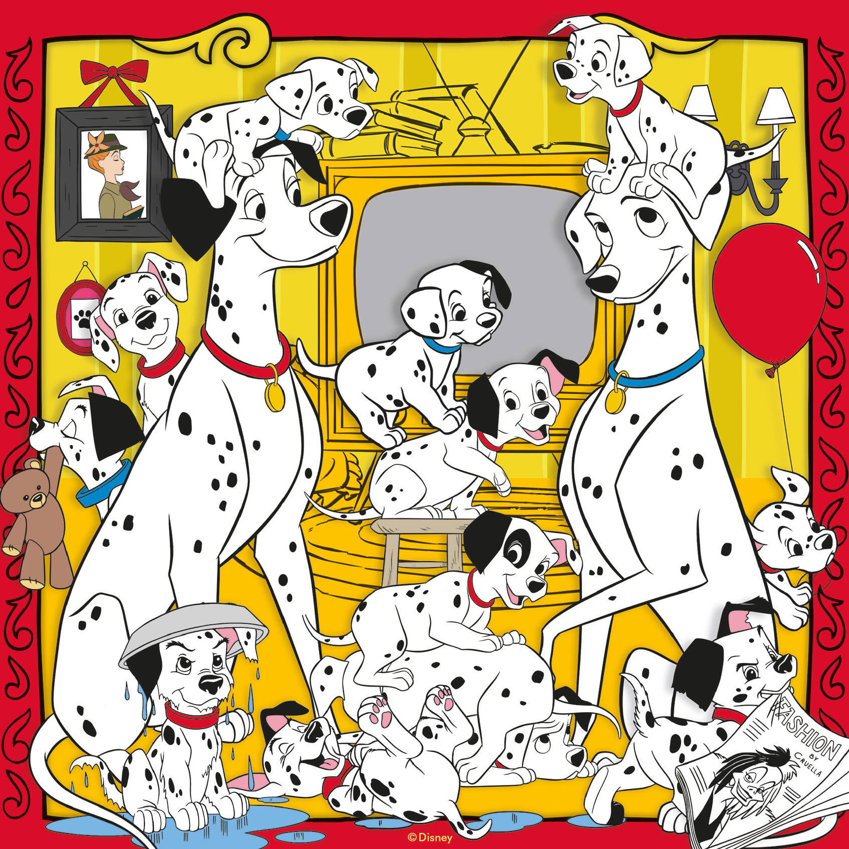 Ravensburger pusle 3x49 tk Disney tegelased 3 Ravensburger pusle 3x49 tk Disney tegelased - Image 3