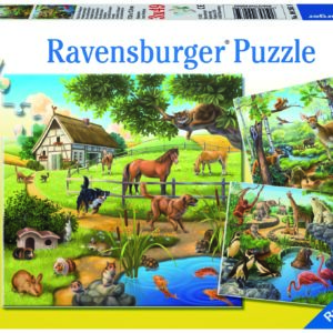 Ravensburger pusle 3x49 tk Loomad