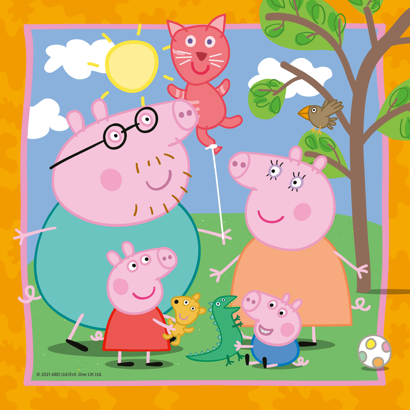 Ravensburger pusle 3x49 tk Peppa Pig 2 Ravensburger pusle 3x49 tk Peppa Pig - Image 2