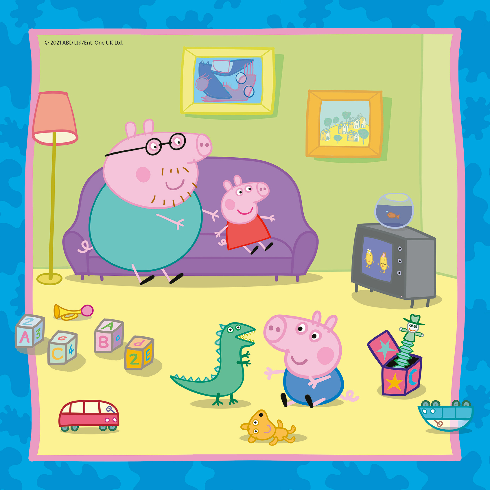 Ravensburger pusle 3x49 tk Peppa Pig 3 Ravensburger pusle 3x49 tk Peppa Pig - Image 3