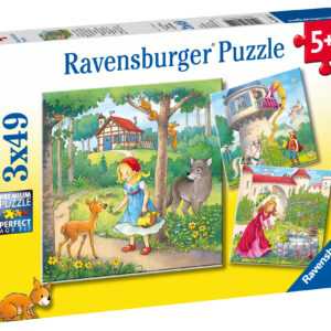 Ravensburger pusle 3x49 tk Rapunzel