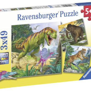 Ravensburger pusle 3x49 tk Ürgne Valitseja