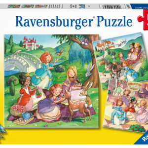 Ravensburger pusle 3x49 tk Väike printsess