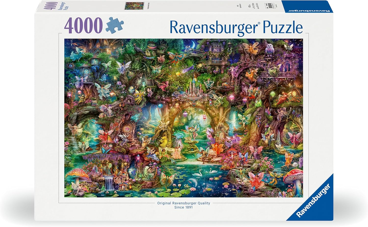 Ravensburger pusle 4000 tk Haldjate salajane elu