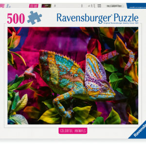 Ravensburger pusle 500 tk Kameeleon