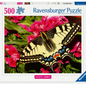 Ravensburger pusle 500 tk Kirev liblikas
