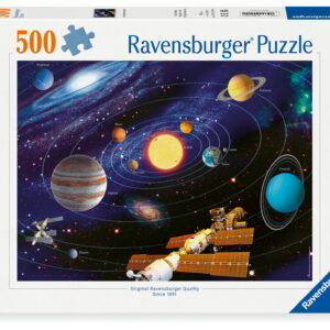 Ravensburger pusle 500 tk Päiksesüsteem