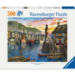 Ravensburger pusle 500 tk Päiksetõus sadamas