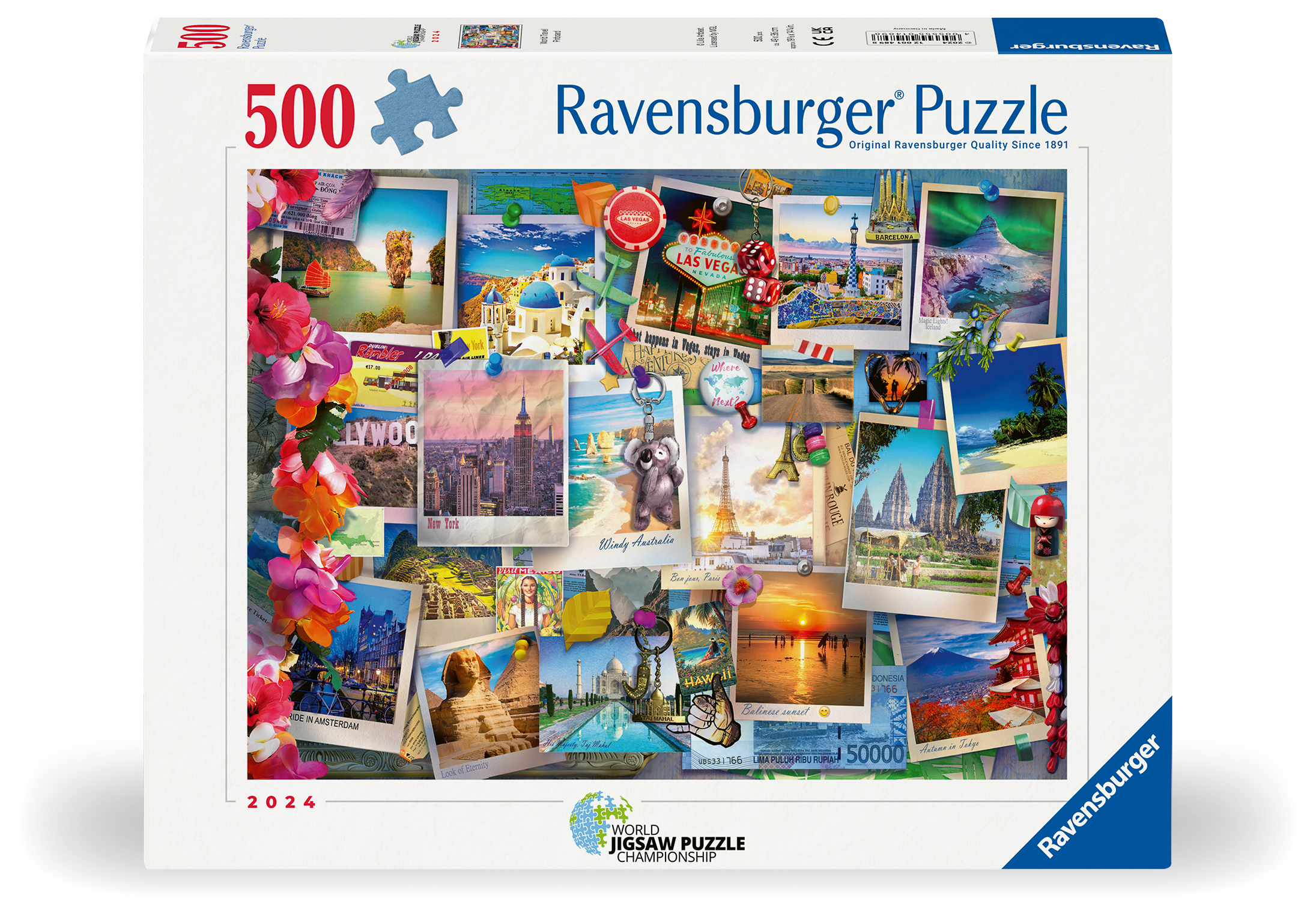 Ravensburger pusle 500 tk Postkaardid 1 Ravensburger pusle 500 tk Postkaardid
