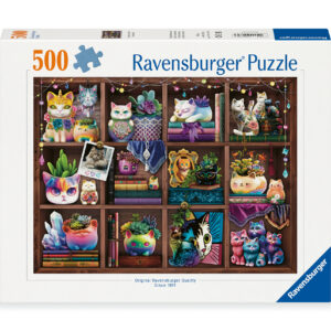 Ravensburger pusle 500 tk: kassid ja sukulendid