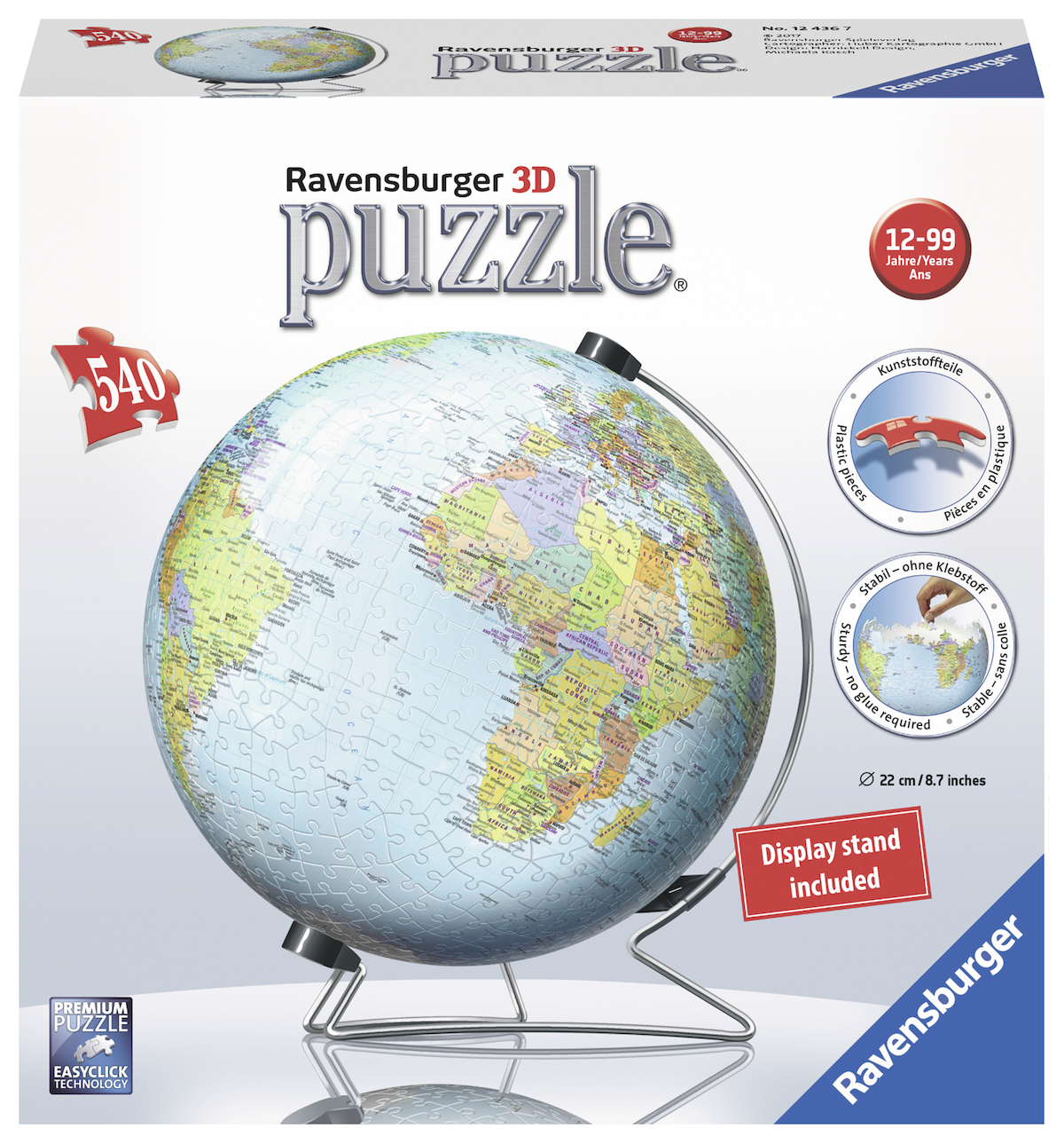 Ravensburger puslepall 540 tk Gloobus