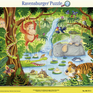 Ravensburger suur plaatpusle 24 tk Džunglielanikud