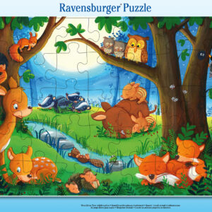Ravensburger suur plaatpusle 35 tk Magavad loomad