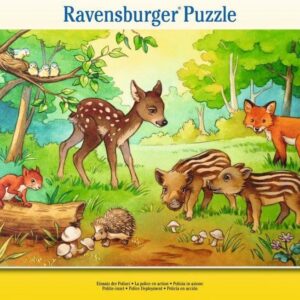 Mänguasjade esileht 79 Ravensburger väike plaatpusle 15 tk Metsloomakesed