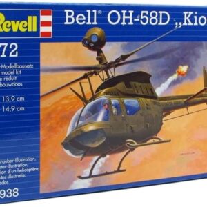 Revell liimitav mudel helikopter Bell OH-58D Kiowa 1:72