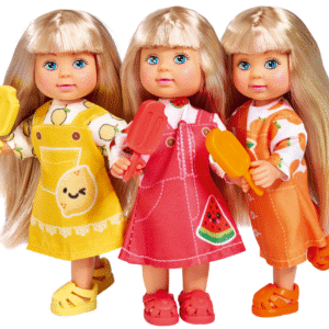 Simba nukk Evi Love: puuviljamaitselise jäätisega - 3 erinevat