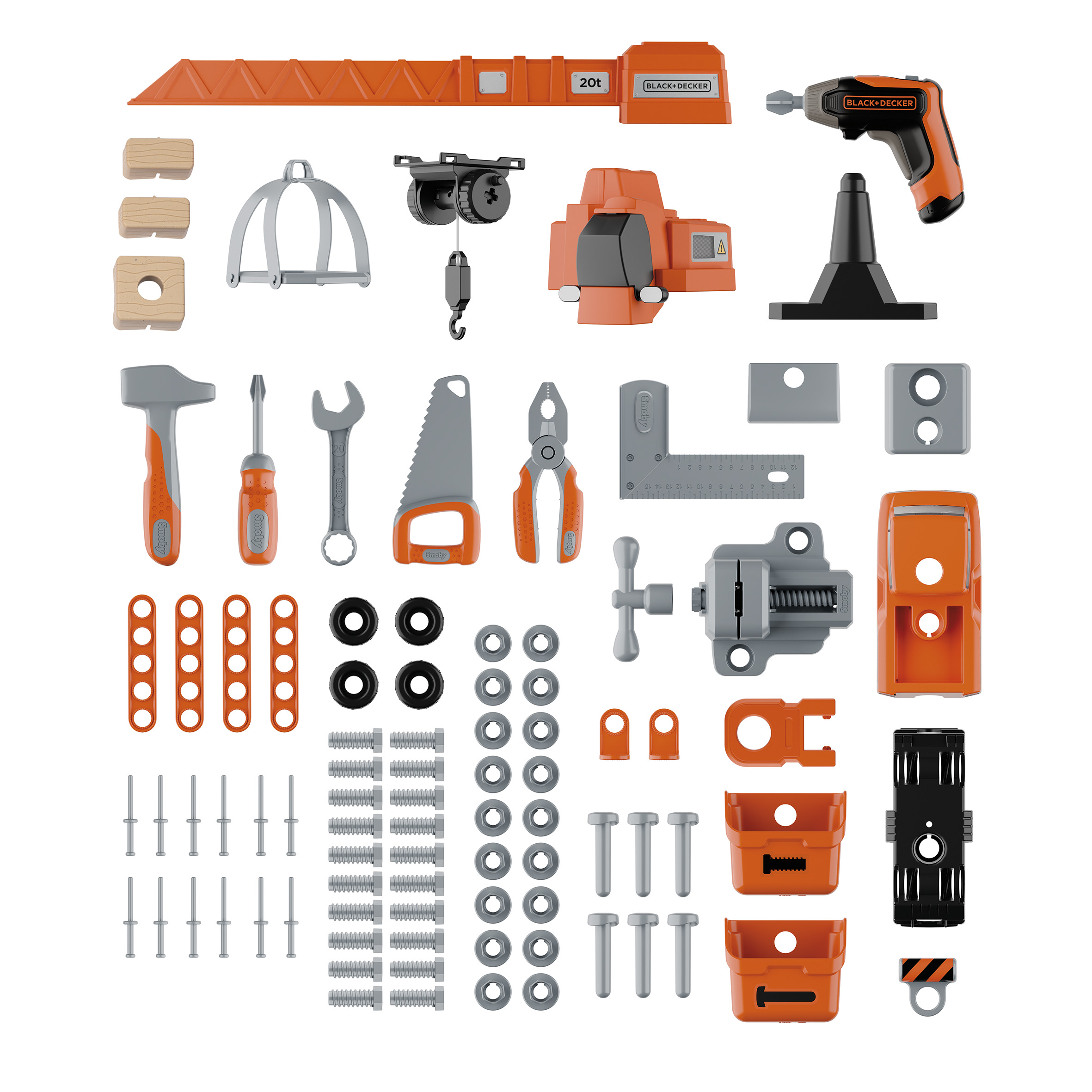 Smoby B&D Bricolo ehituskomplekt 87 tk 3 Smoby B&D Bricolo ehituskomplekt 87 tk - Image 3