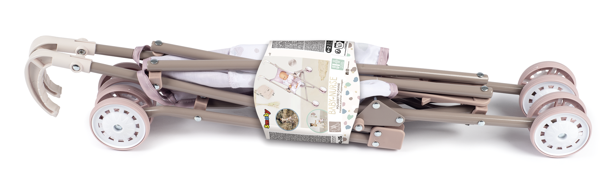 Smoby beebinuku kergkäru 1 Smoby beebinuku kergkäru