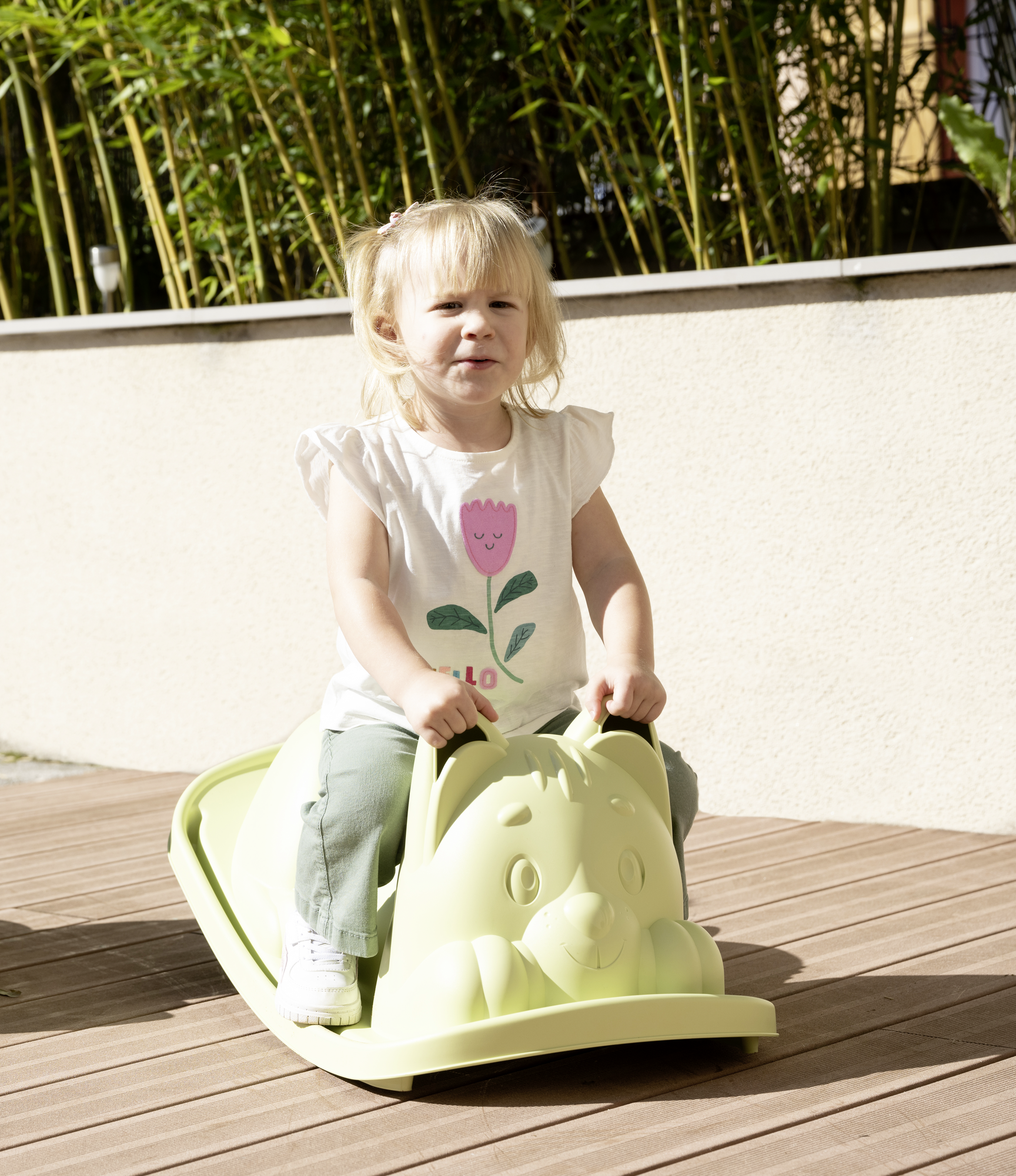 Smoby kassikujuline kiik - roheline 2 Smoby kassikujuline kiik - roheline - Image 2