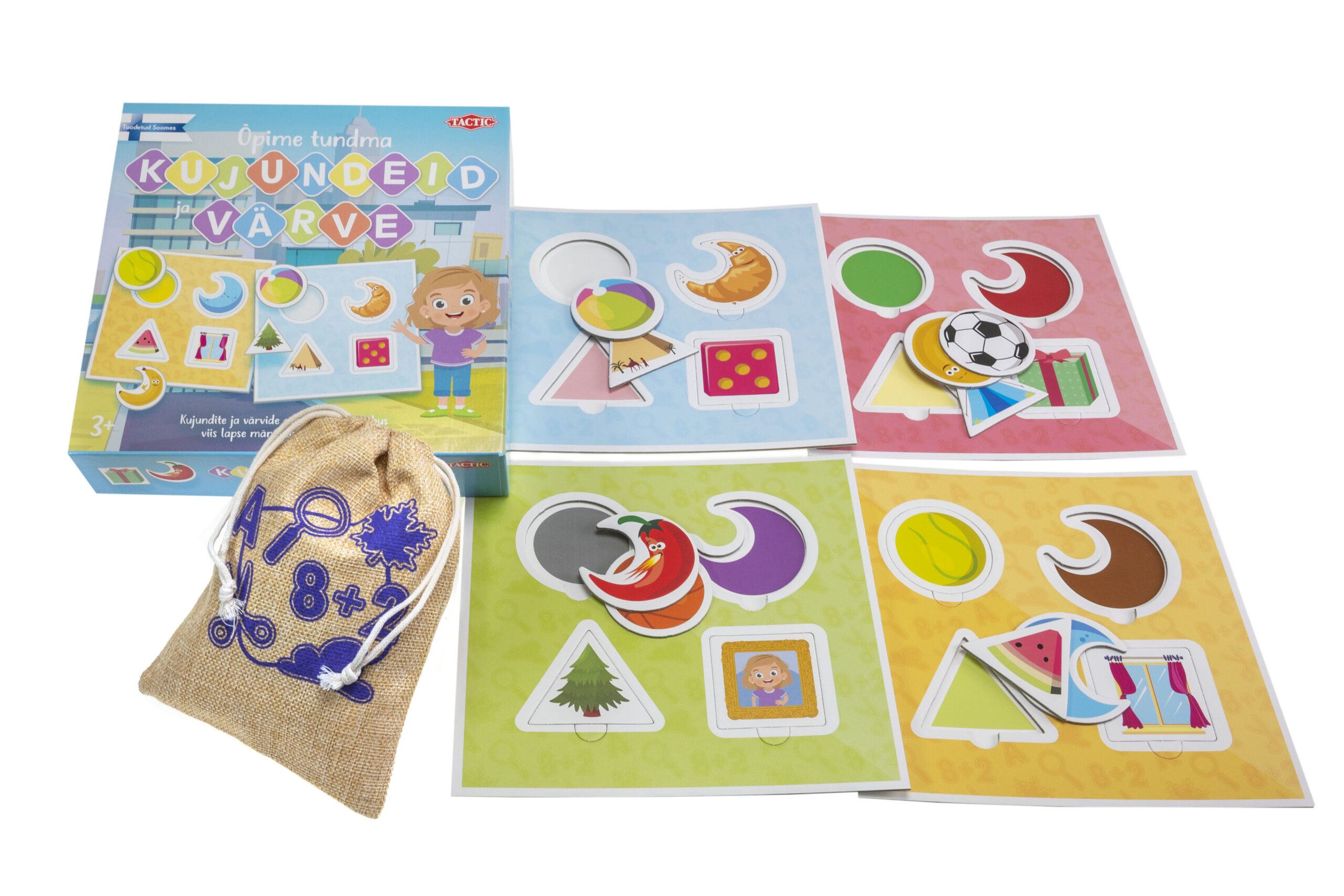 Tactic lauamäng Õpime tundma kujundeid ja värve 3 Tactic lauamäng Õpime tundma kujundeid ja värve - Image 3