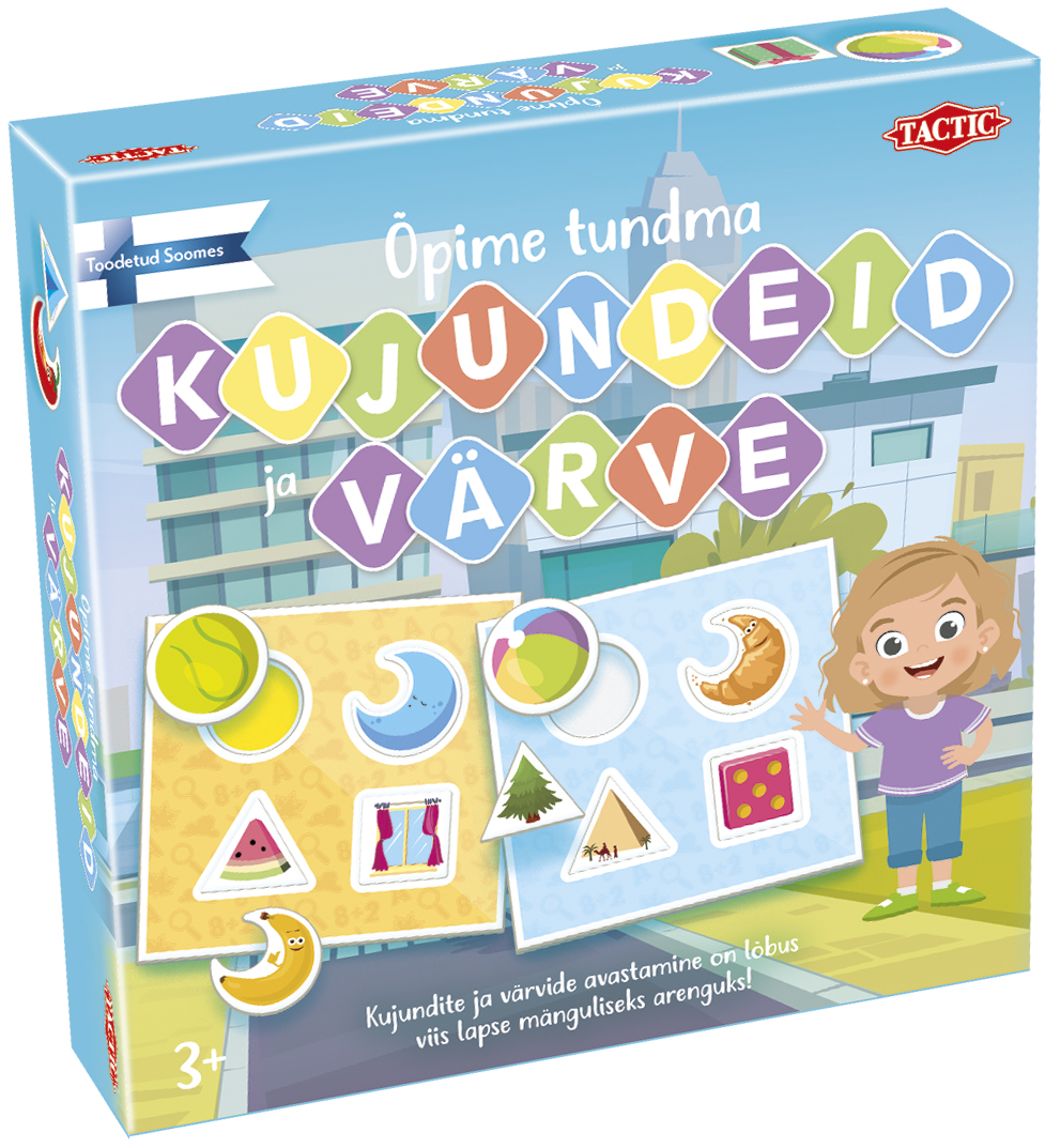 Tactic lauamäng Õpime tundma kujundeid ja värve 1 Tactic lauamäng Õpime tundma kujundeid ja värve